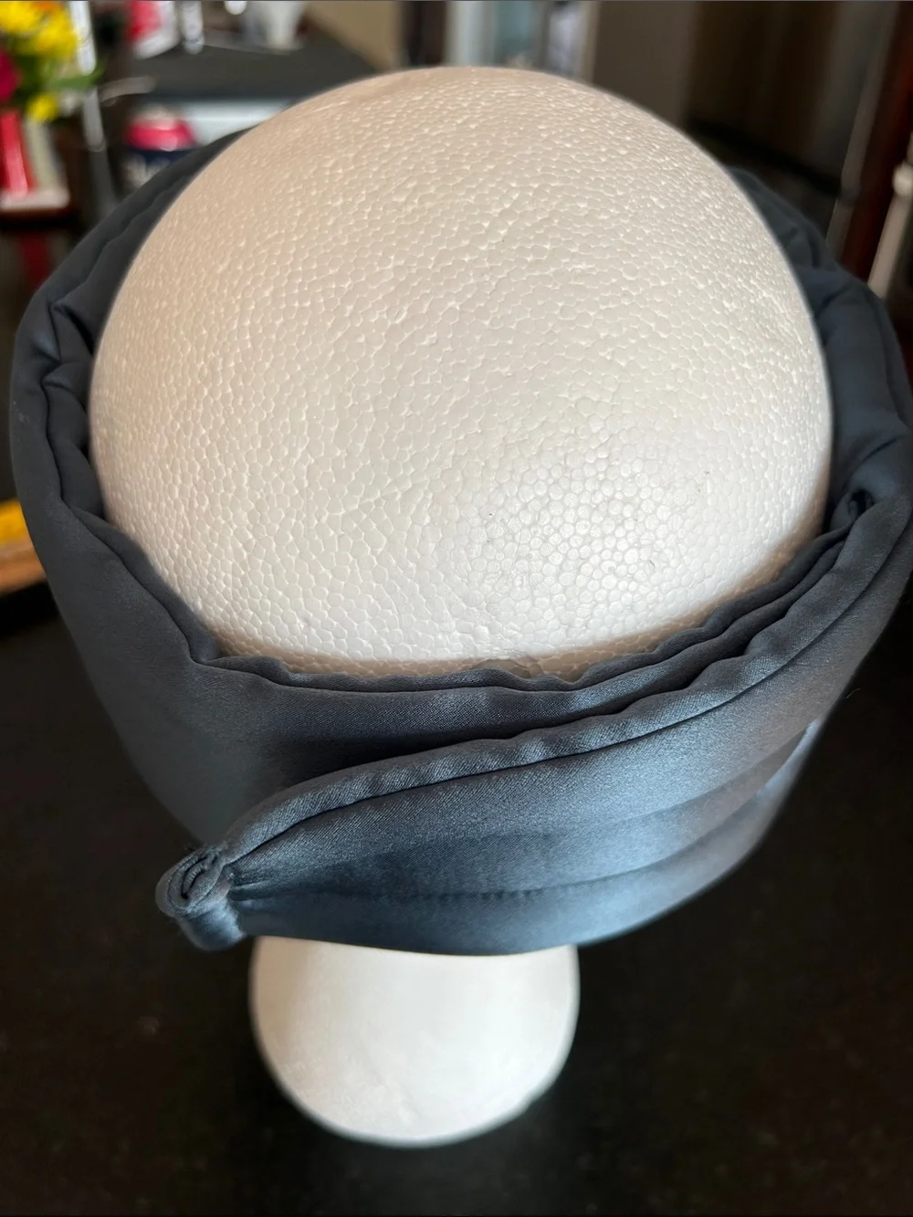 Blue Silk Sleep Mask - Brand